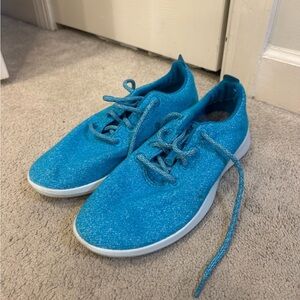 Allbirds Vibrant Blue Wool Sneakers